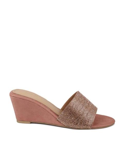 inc.5 women's rouge pink casual wedges