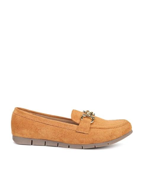 inc.5 women's tan casual loafers