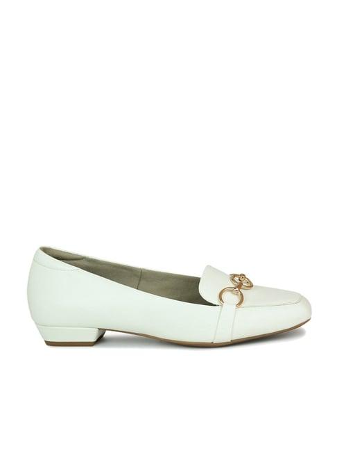 inc.5 women's white formal loafers