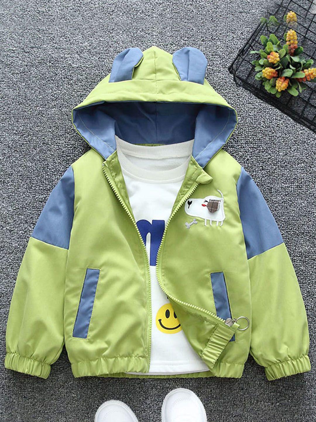 includ boys hooded open front jacket