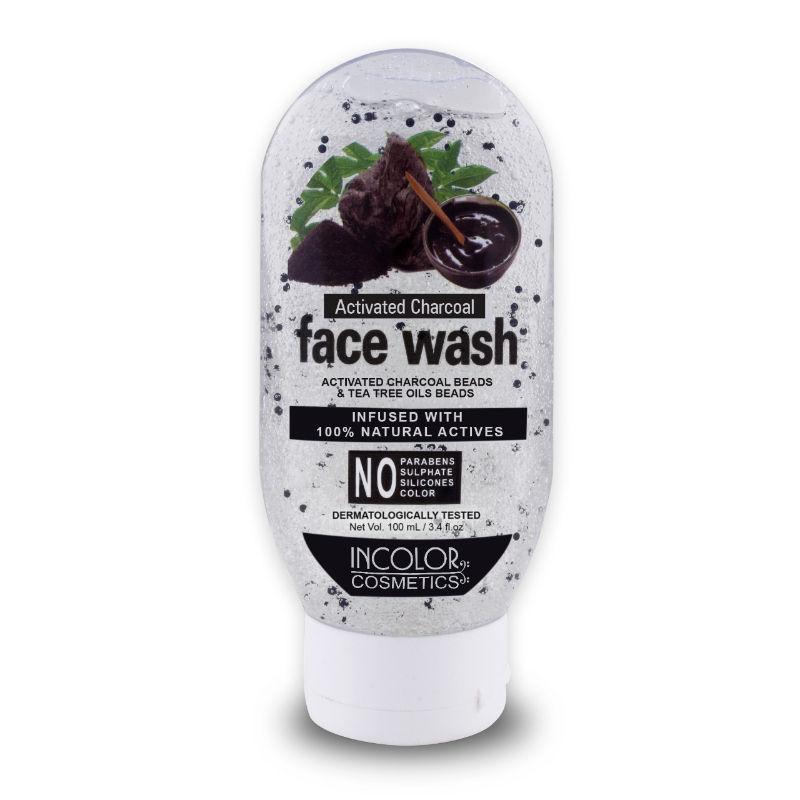 incolor activated charcoal face wash