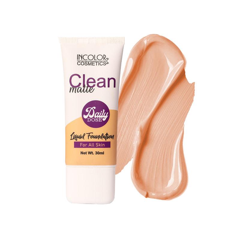 incolor clean matte daily dose foundation