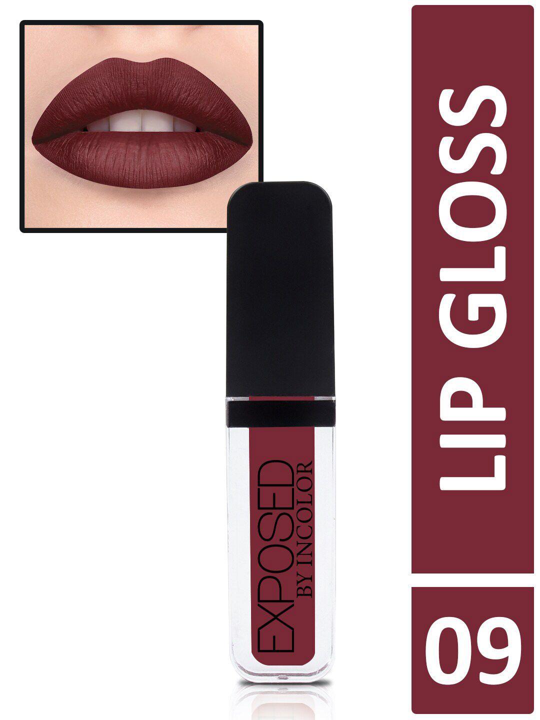 incolor exposed soft matte lip gloss 09 6 ml