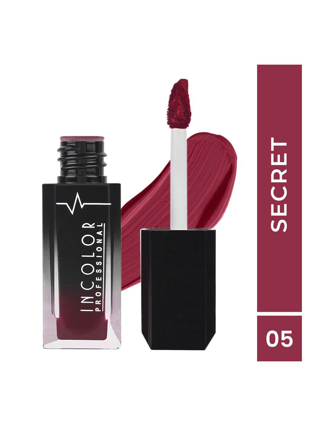 incolor professional matte mini lip gloss - secret 05, 8 ml