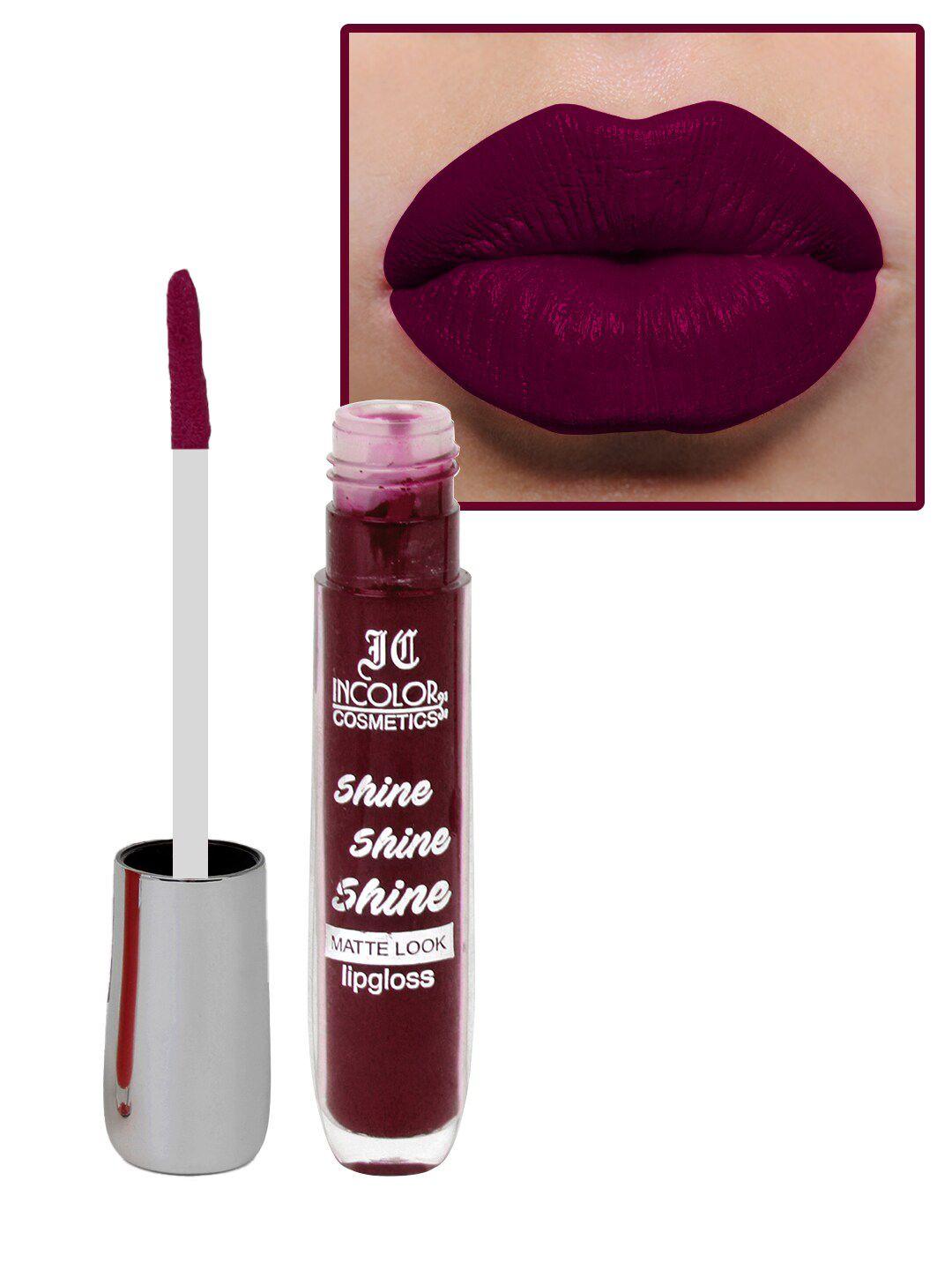 incolor shine shine shine long-wearing lightweight matte look lip gloss 8ml - shade 03