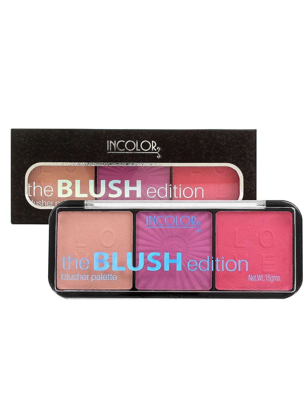 incolor the blush edition blusher palette 15g - shade 04