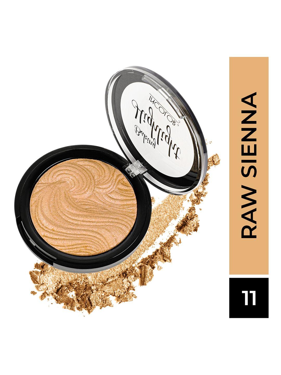 incolor women baking highlighter 11 - raw sienna 9gm