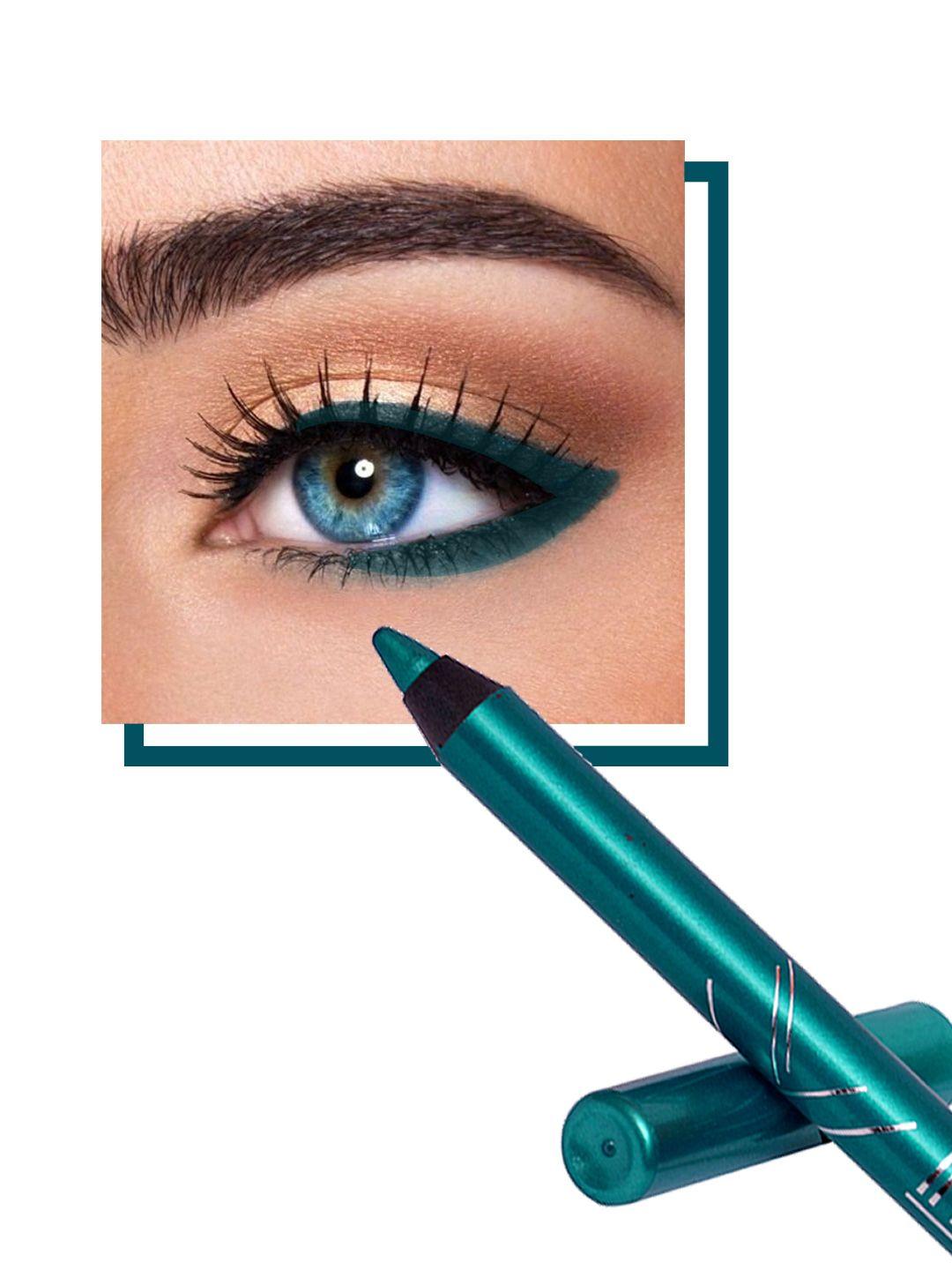 incolor glide gel eye pencil 12 tropical green  1.2 grams green