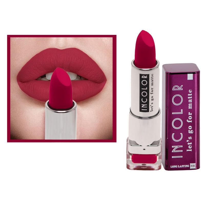 incolor lets go for matte lipstick