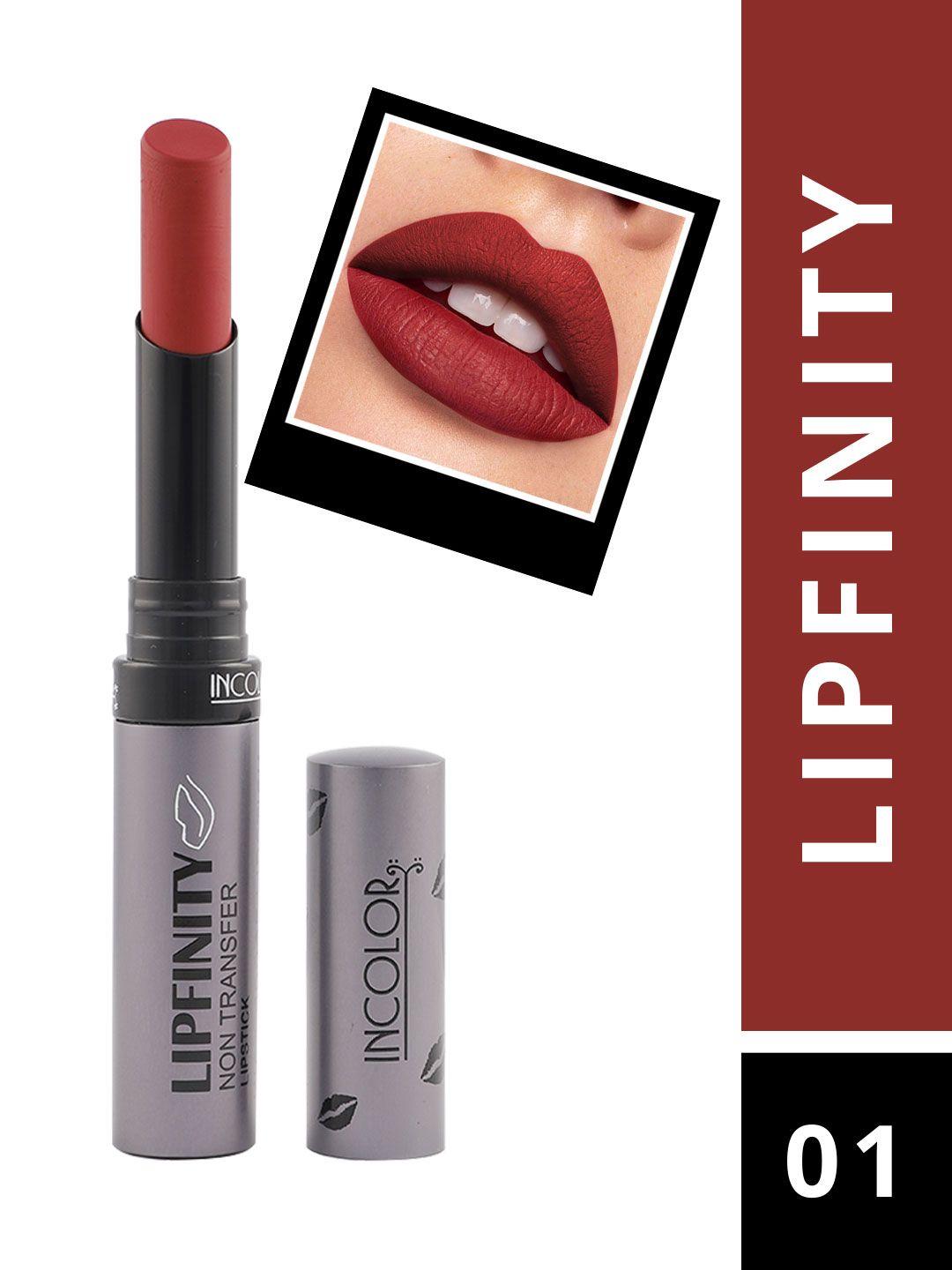 incolor lipfinity non-transfer lipstick - 01