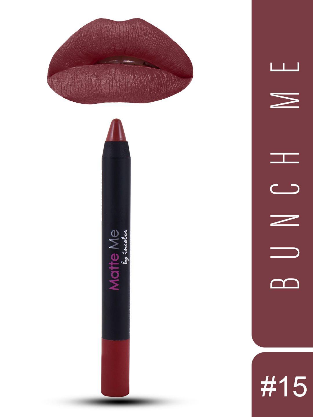 incolor matte me crayon 15 bunch me lipstick