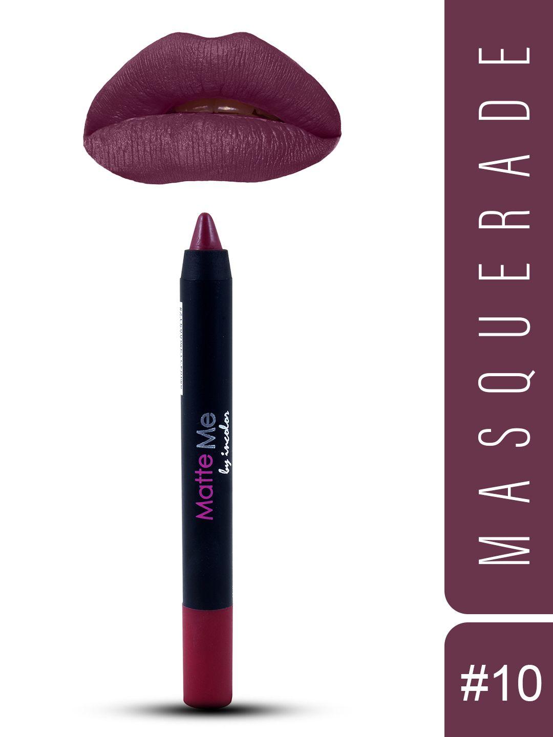 incolor matte me crayon lipstick- masquerade 10 2.3g