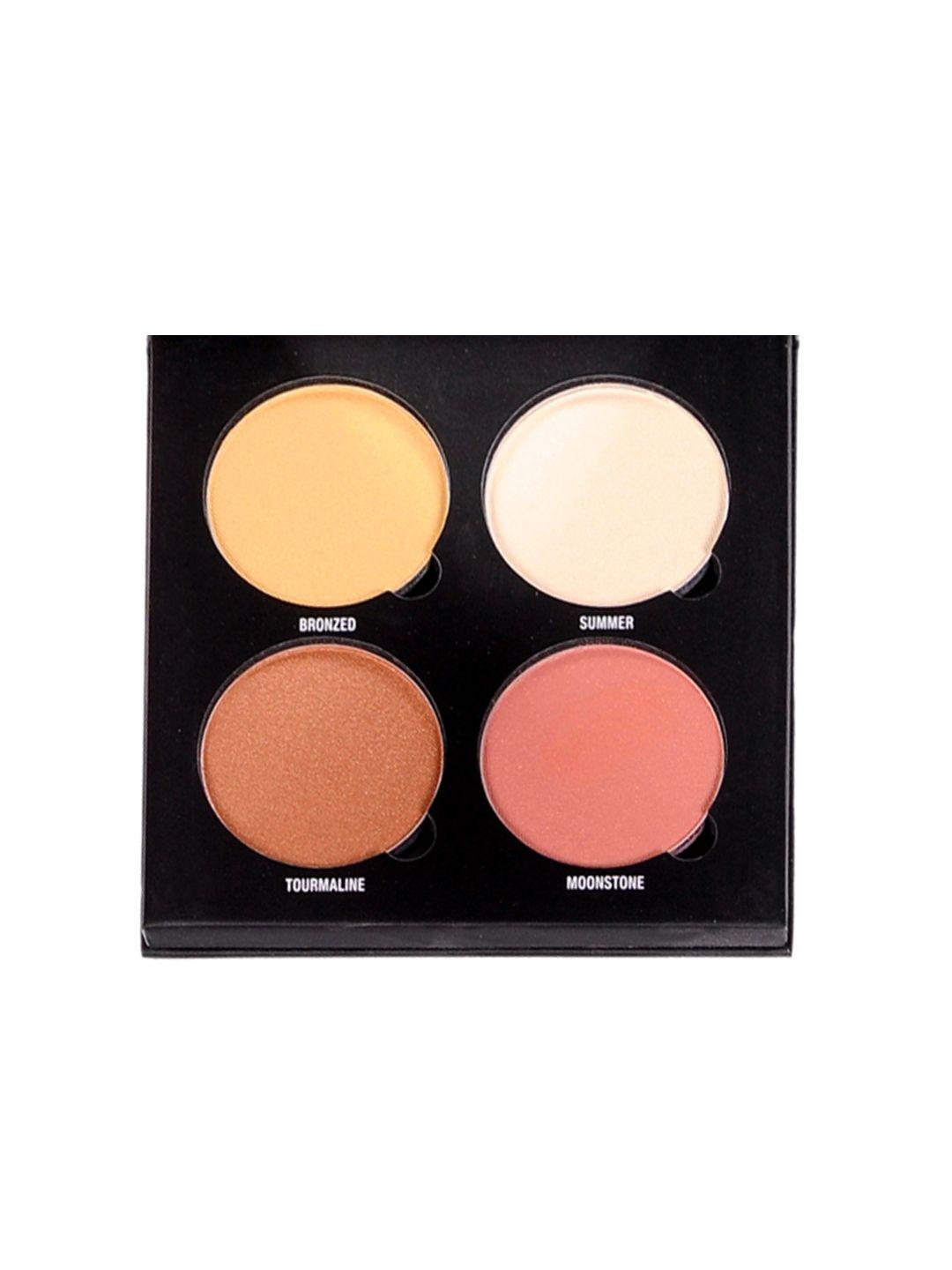 incolor naked 4 in1 blusher matte palette 01 22g