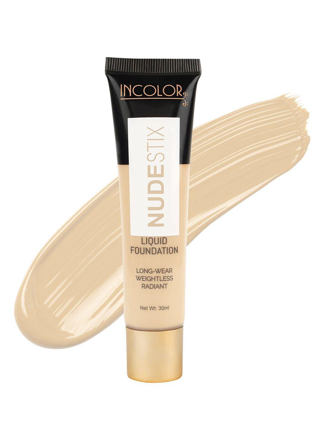 incolor nudestix long wearing & weightless liquid foundation -shadeno--0w