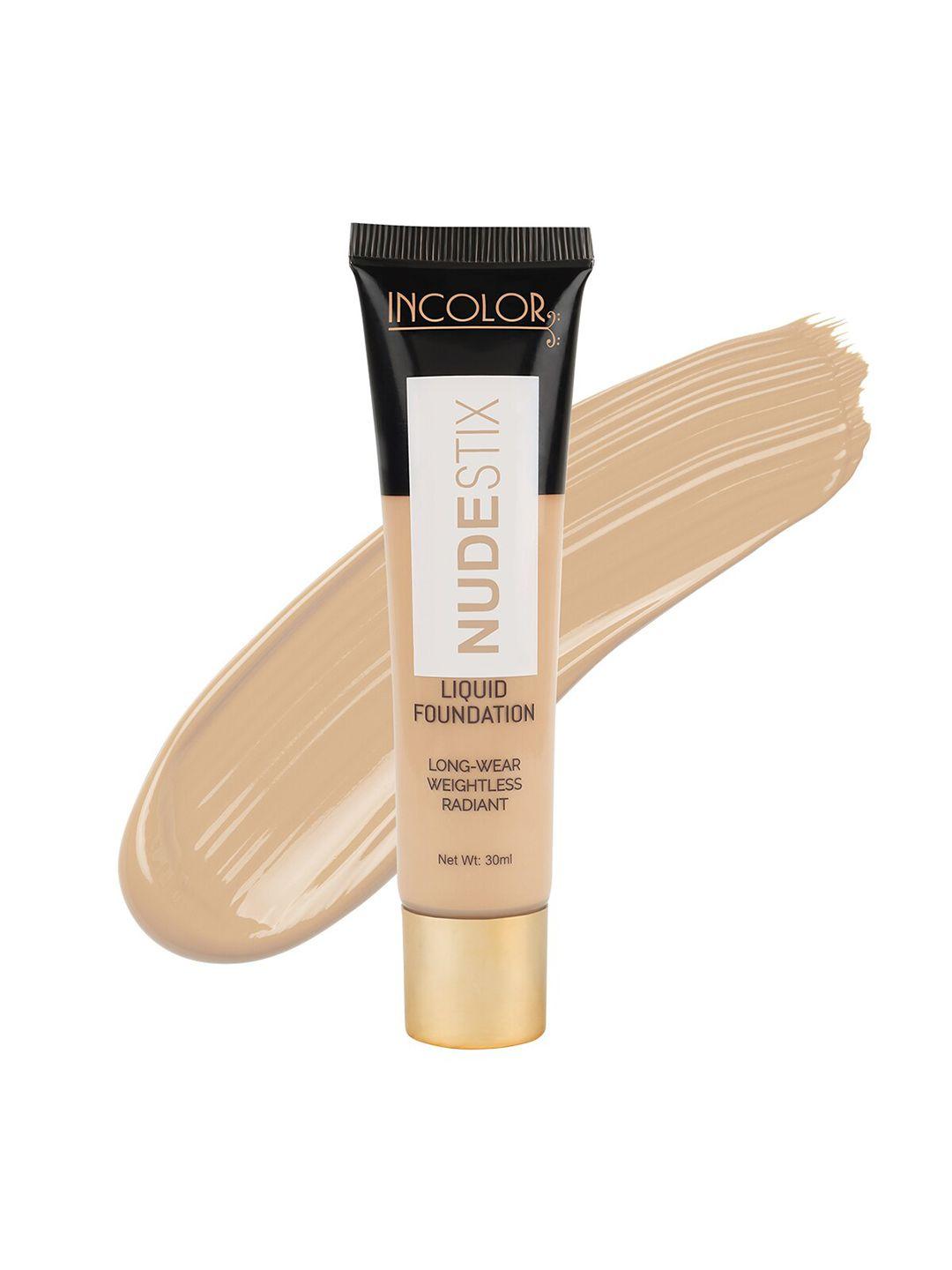 incolor nudestix long wearing & weightless liquid foundation -shadeno-2w