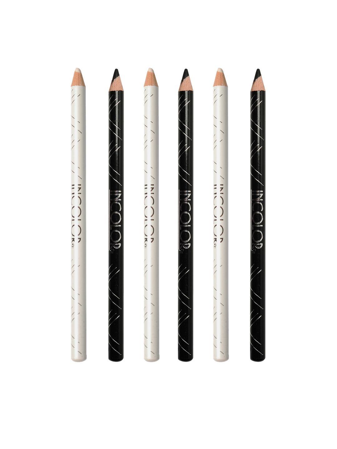 incolor pack of 6 intense long wear pencil