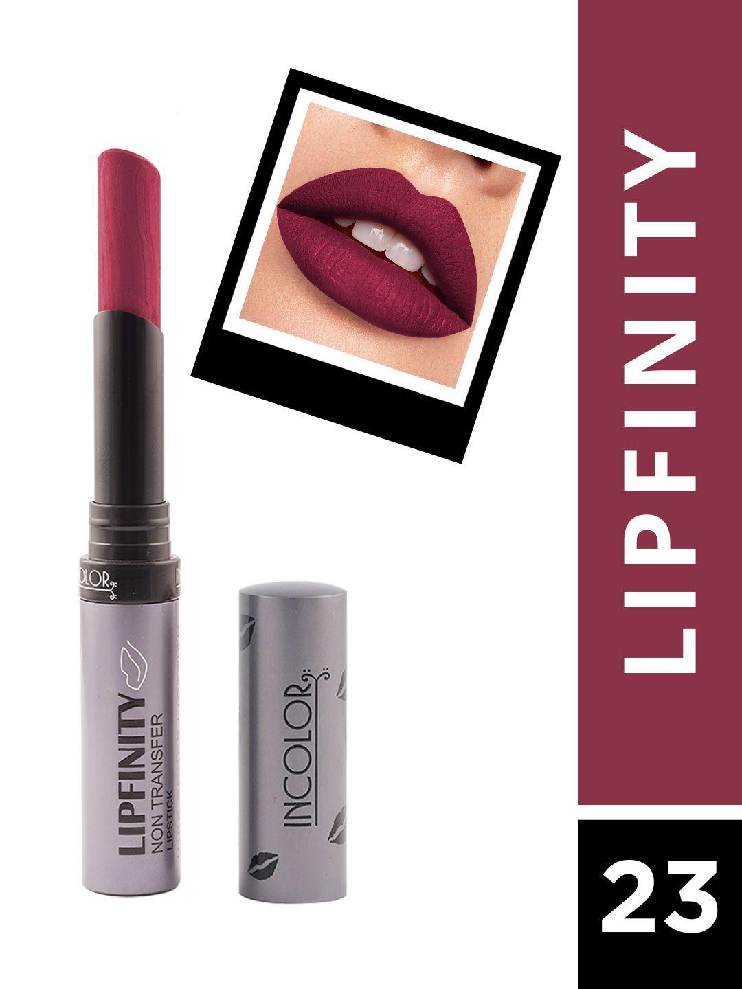 incolor purple lipfinity lipstick 23 2.3 gm