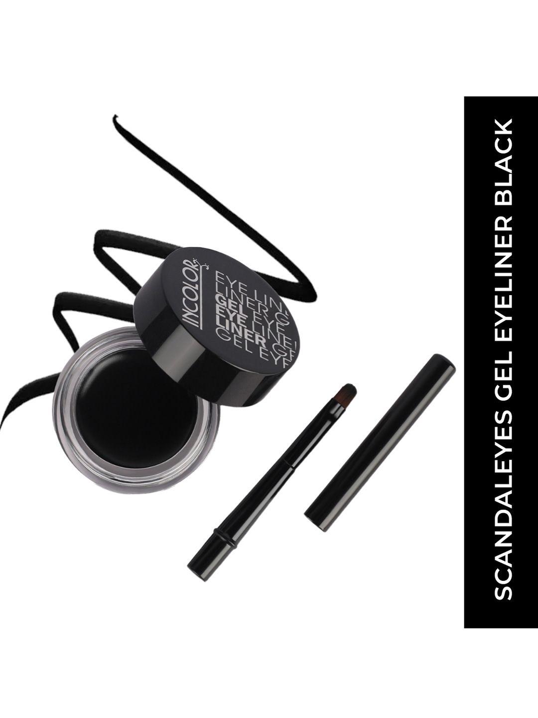 incolor scandaleyes gel eyeliner - black 5g