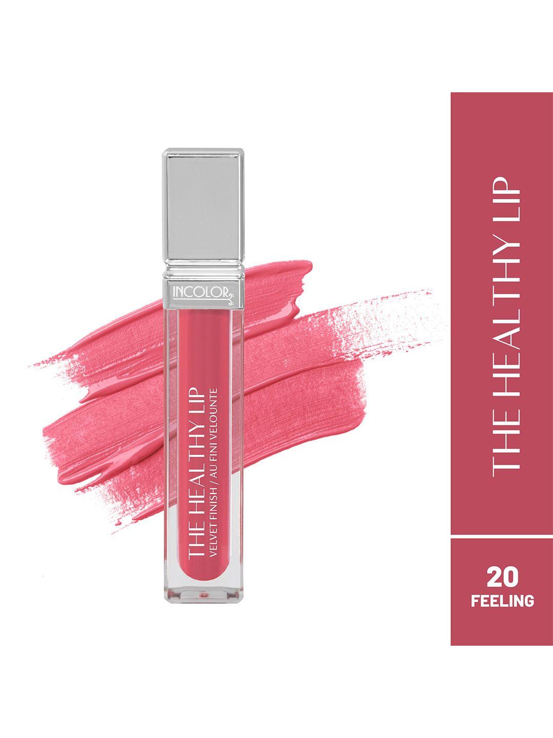 incolor the healthy lip liquid matte lip gloss - 8ml - feeling 20