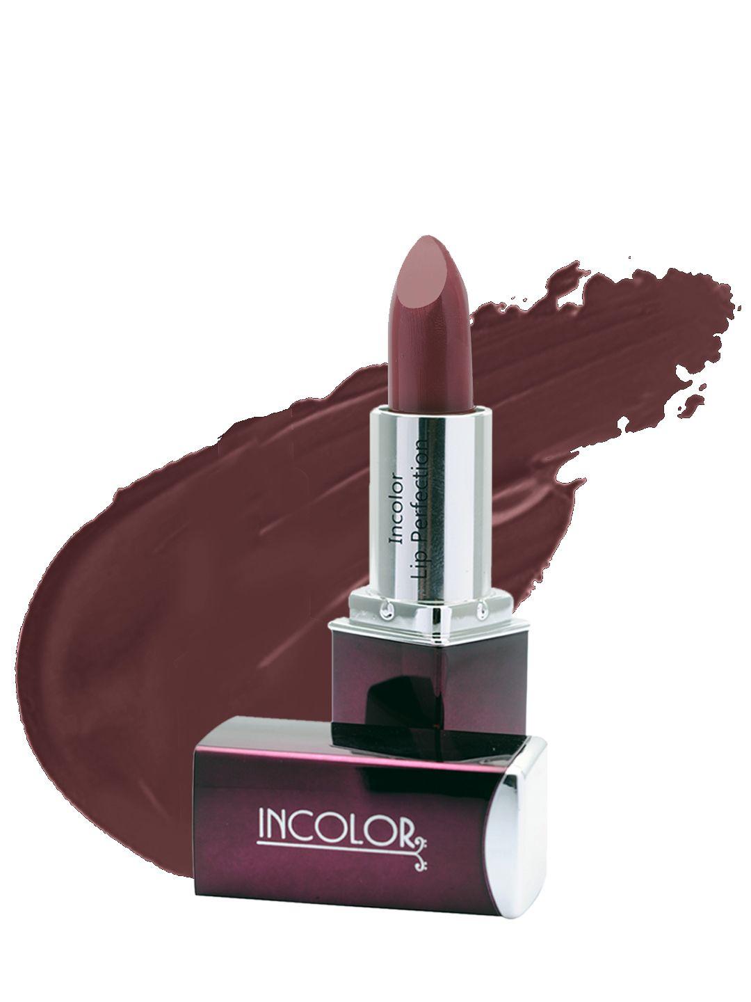 incolor women lip perfection  lipstick- coffee brown