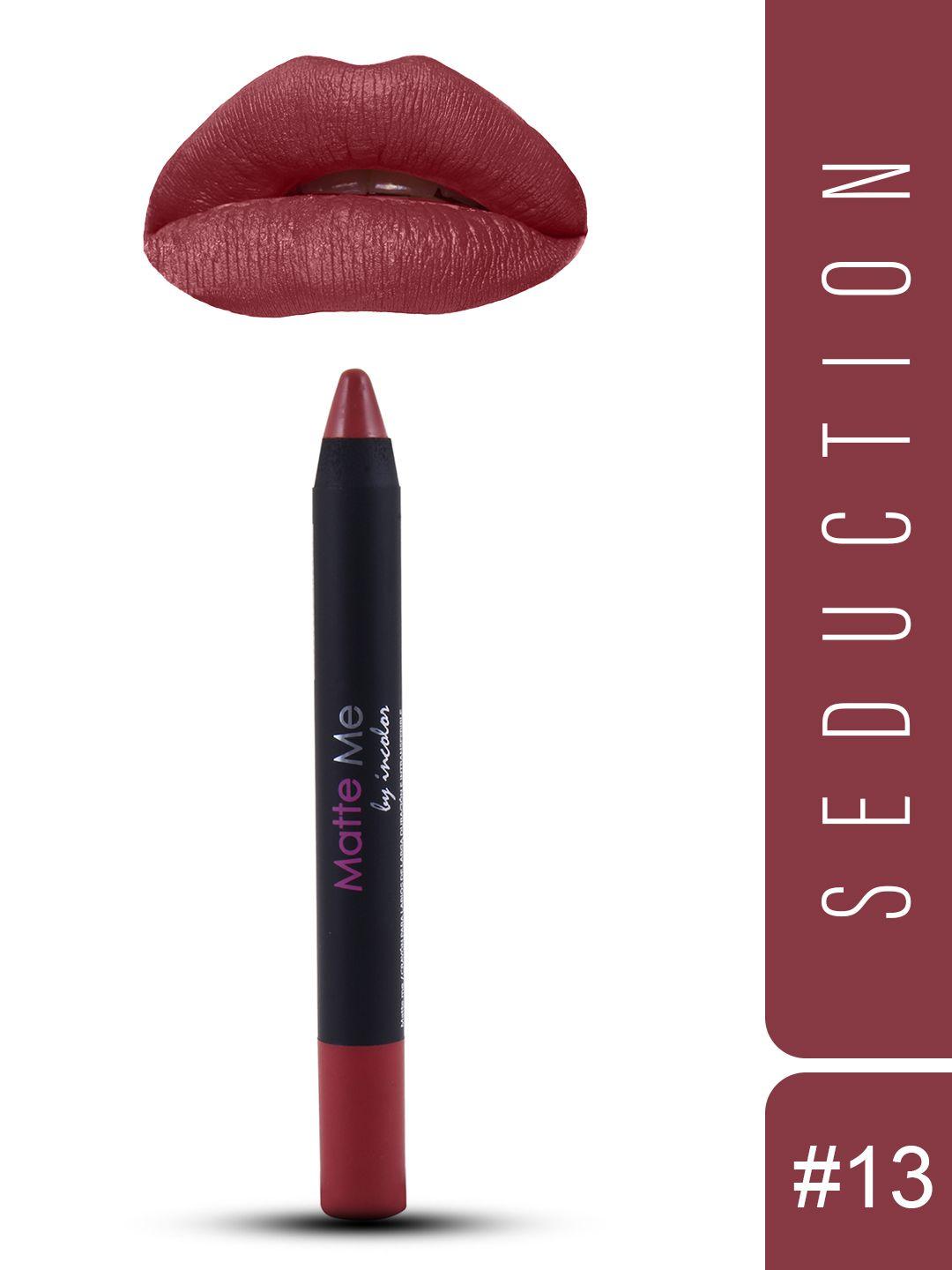 incolor women matte me crayon lipstick 13 seduction