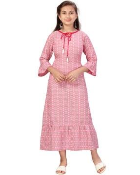 indian a-line dress