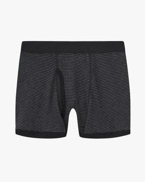 indian cotton ribbed front-open boxer briefs