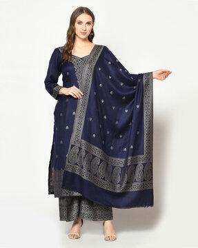 indian print unstitched dress material