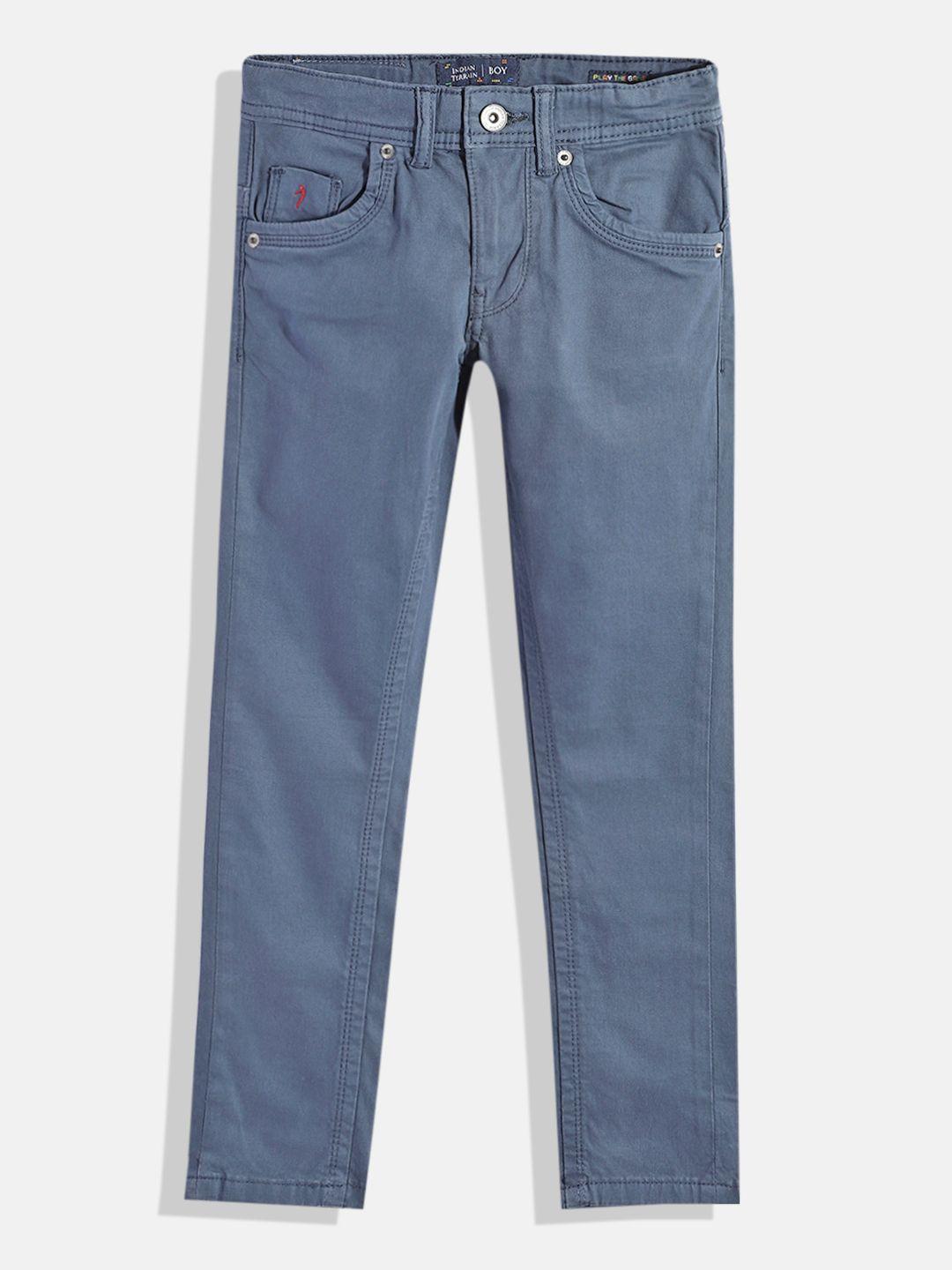 indian terrain boys stretchable jeans