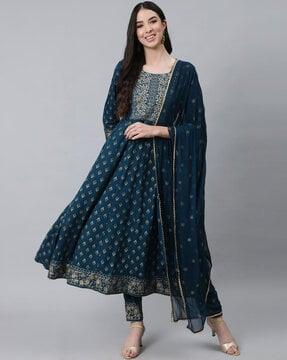 indian  anarkali kurta set