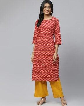 indian a-line kurti