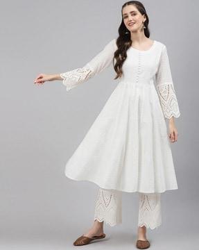 indian anarkali kurta set