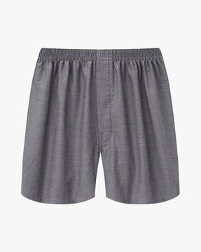 indian cotton oxford front open trunks