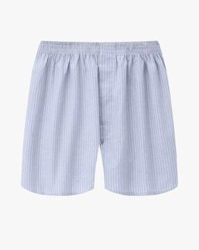 indian cotton oxford front-open trunks