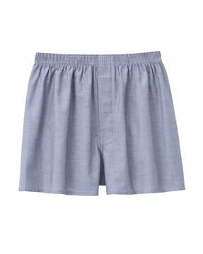 indian cotton oxford front-open trunks
