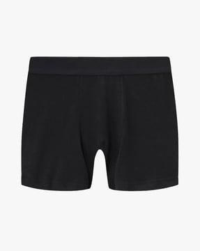 indian cotton ribbed front-open boxer briefs