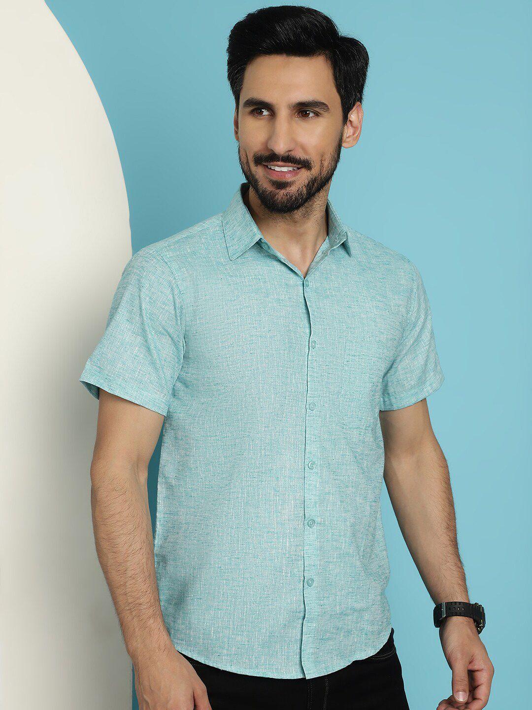 indian needle classic cotton casual shirt