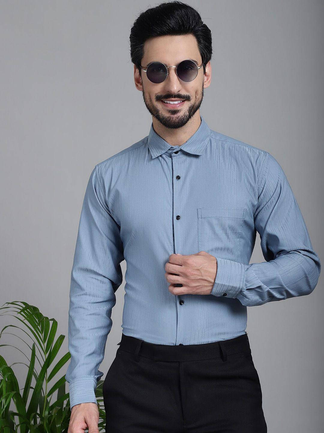 indian needle classic fit pure cotton formal shirt