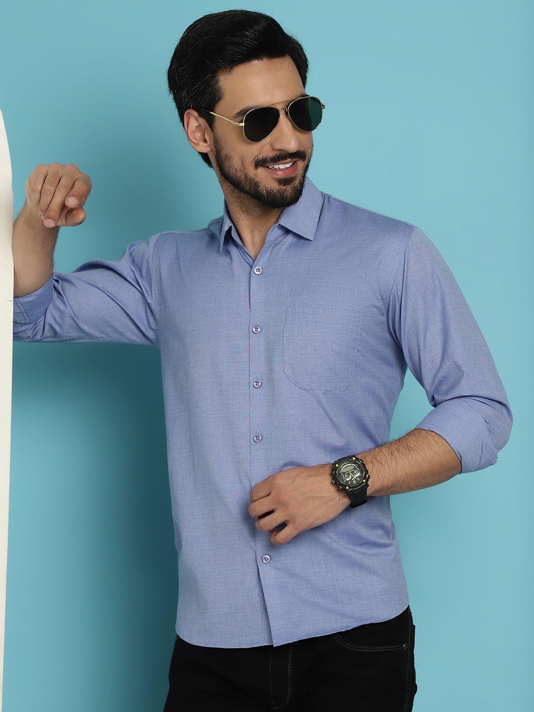 indian needle classic long sleeves casual shirt