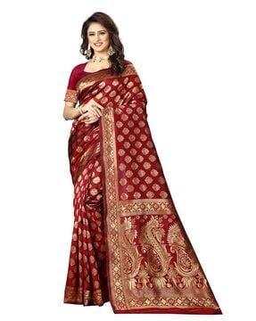 indian pattern traditional saree