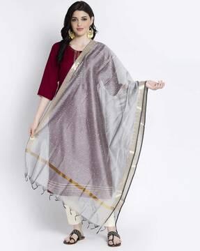 indian print dupatta