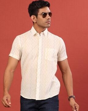 indian regular fit shirt for men