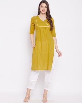 indian straight kurta set