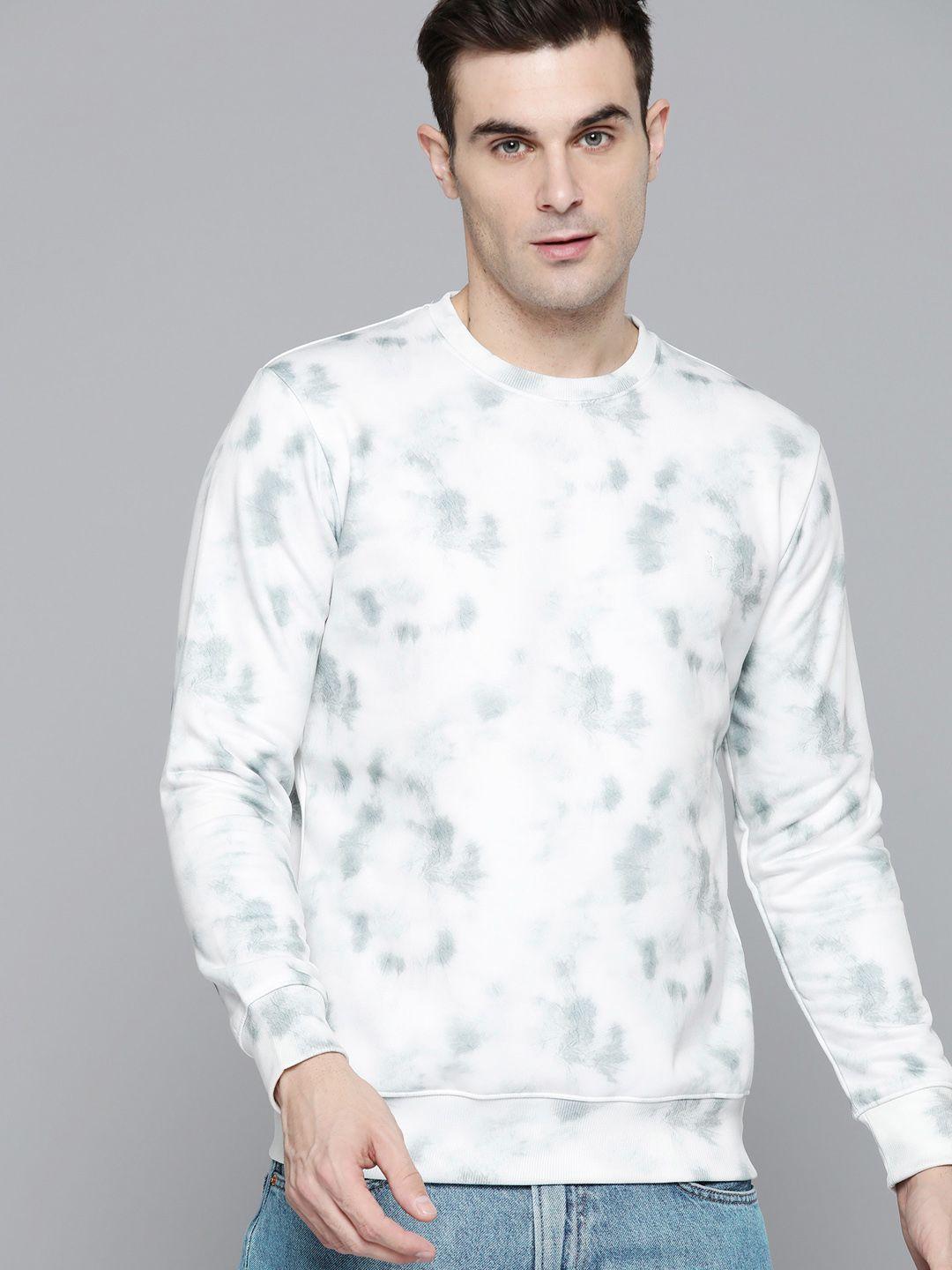 indian terrain abstract printed sweatshirt