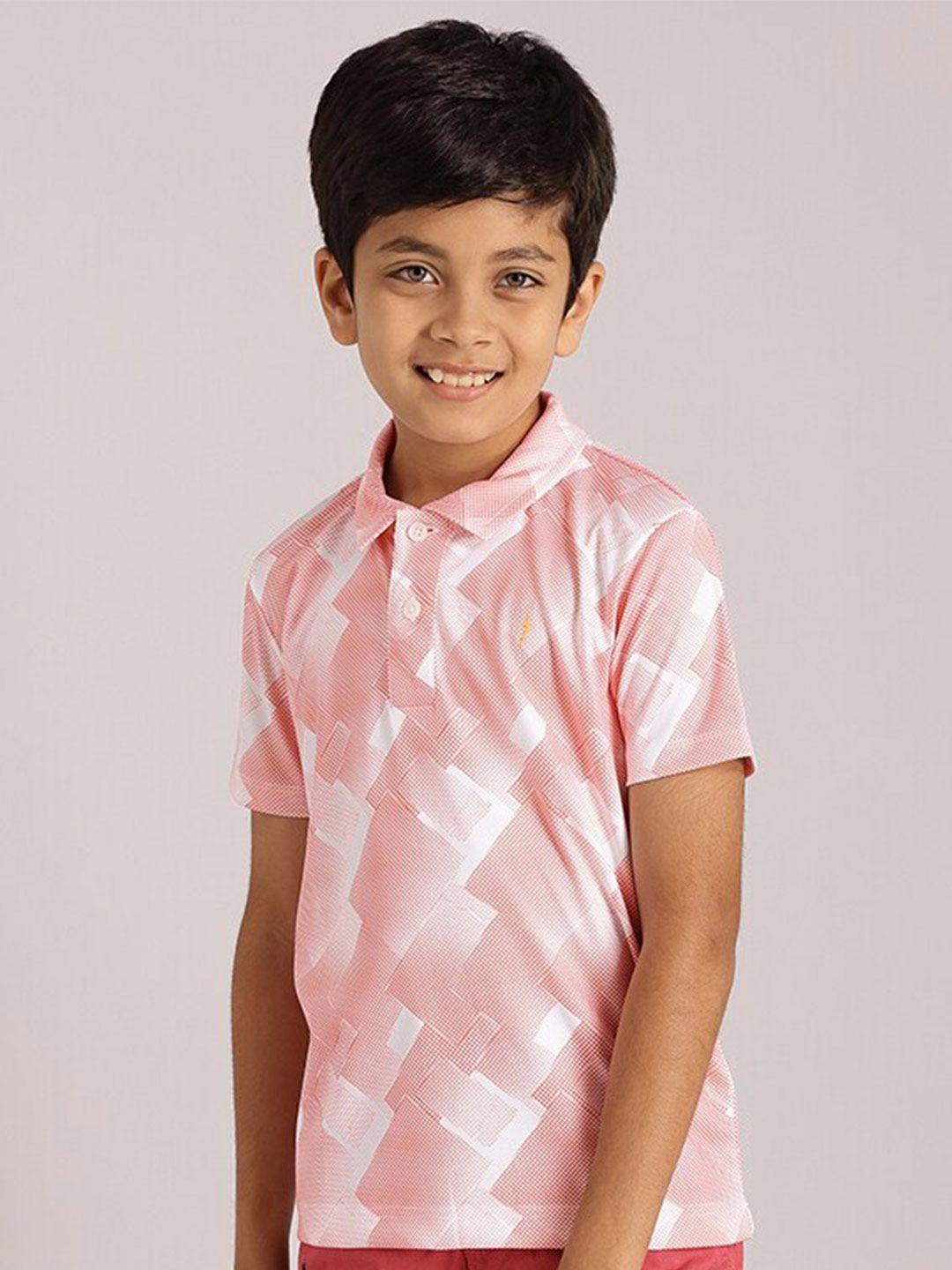 indian terrain boys abstract printed pure cotton t-shirt