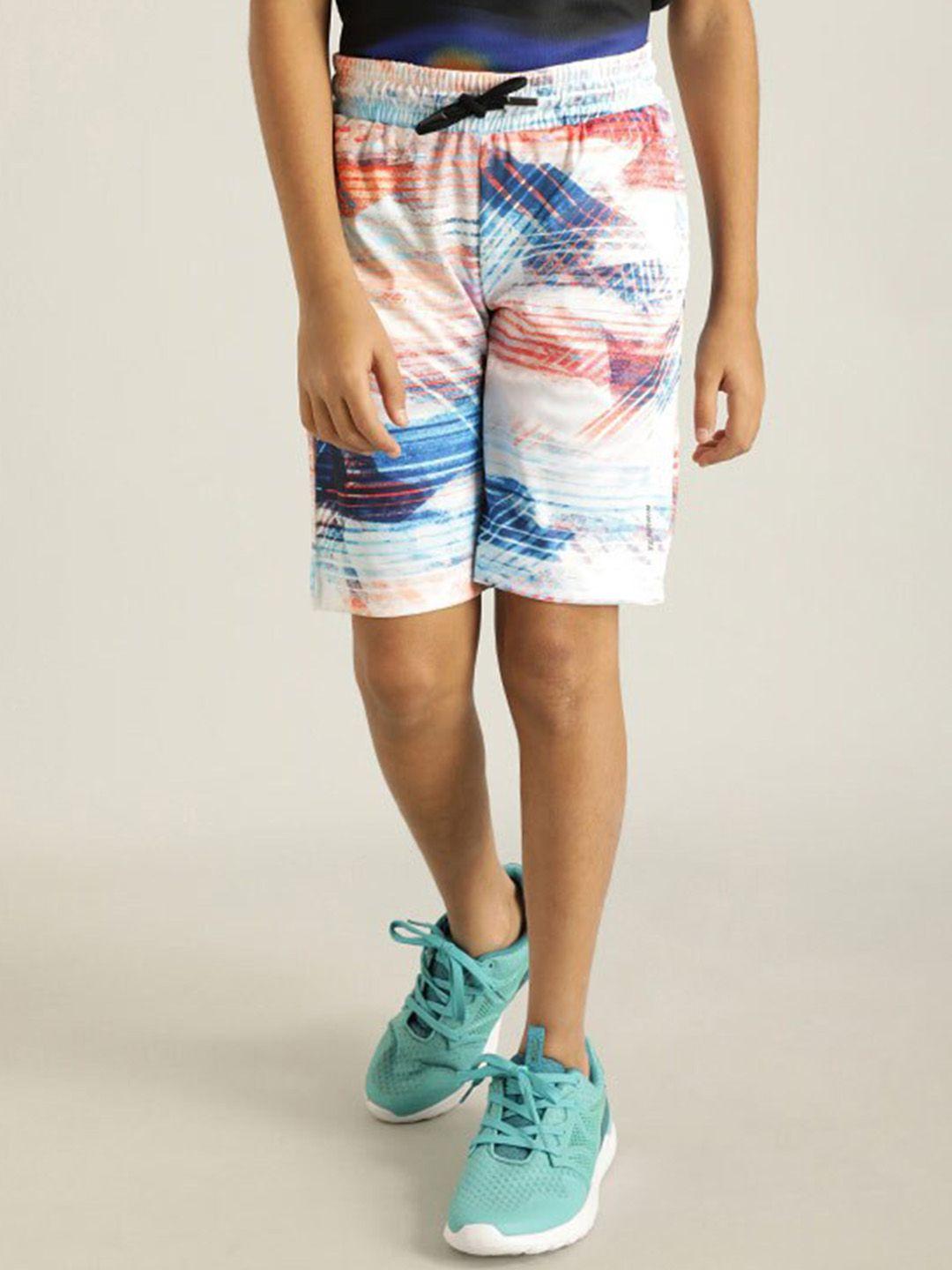 indian terrain boys abstract printed regular shorts