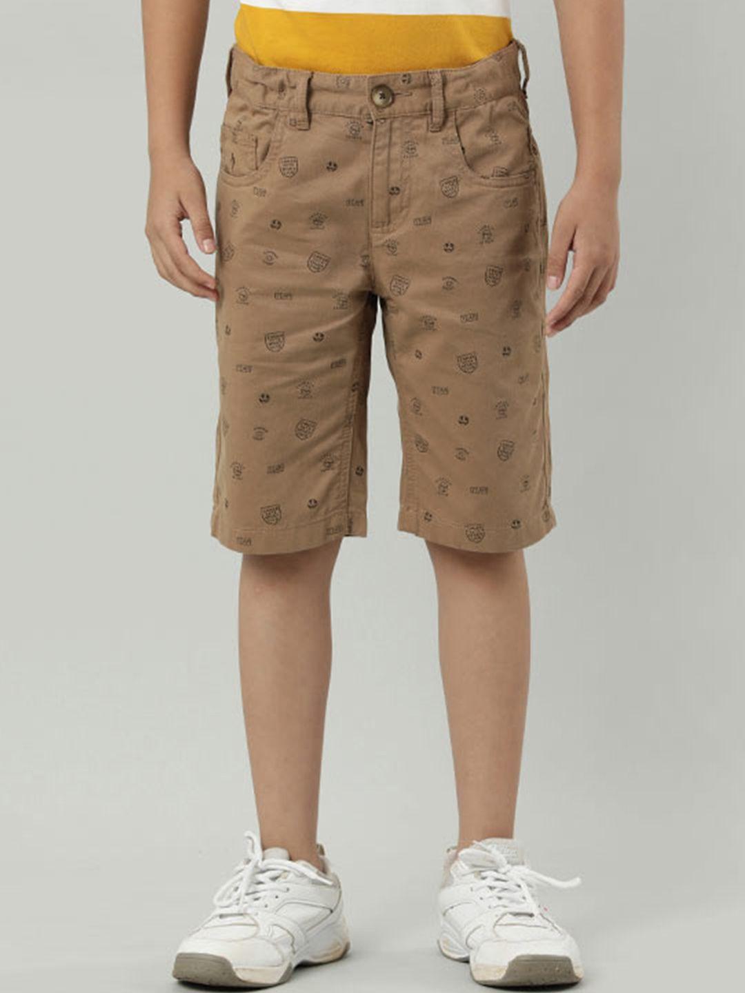 indian terrain boys brown outdoor fashion shorts
