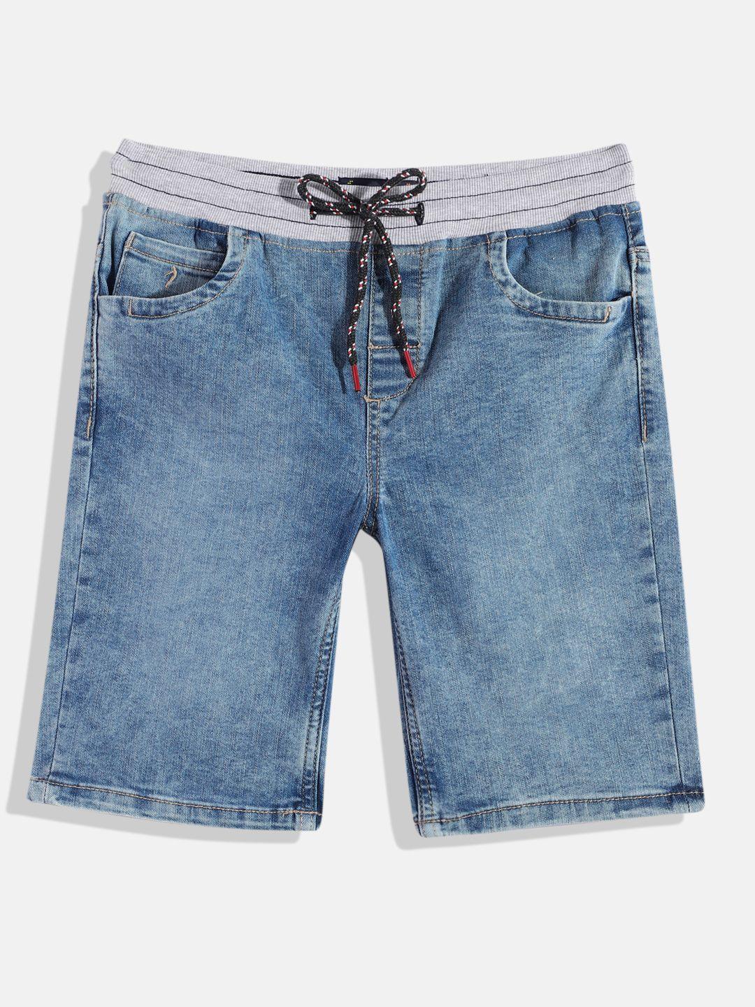 indian terrain boys denim shorts