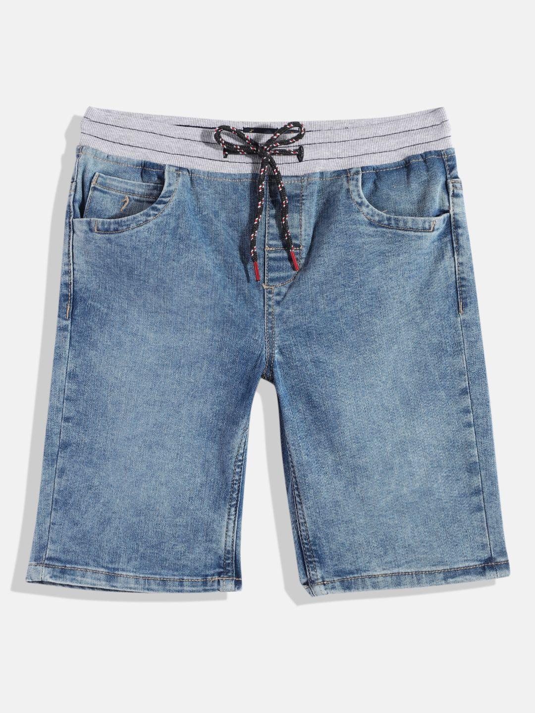 indian terrain boys denim shorts