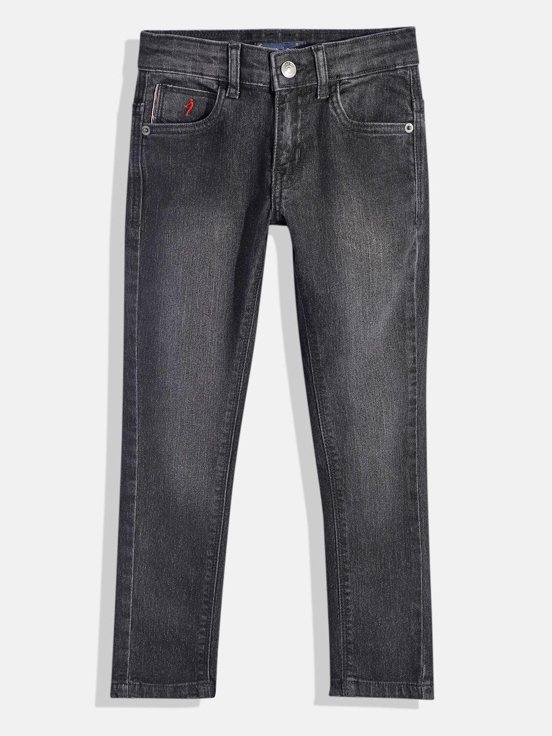 indian terrain boys heavy fade stretchable jeans